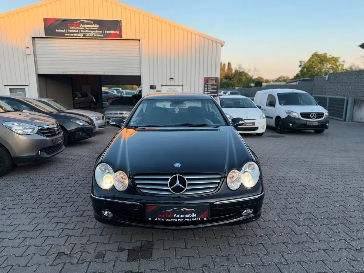 Gebraucht Mercedes CLK200 163 PS (119 kW) 2004 Schwarz Coupé
