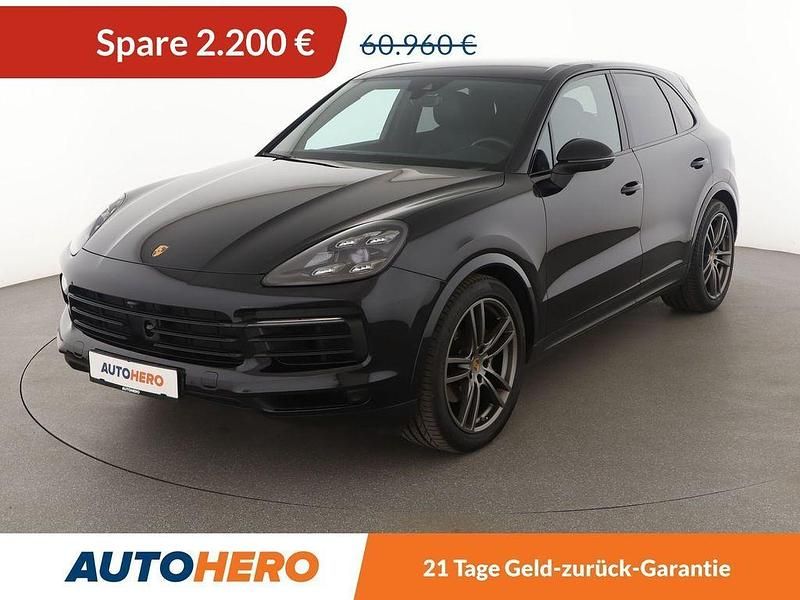 Schwarz Gebraucht 2019 Porsche Cayenne SUV | 58.760 € (Superpreis) - Bild 1/3