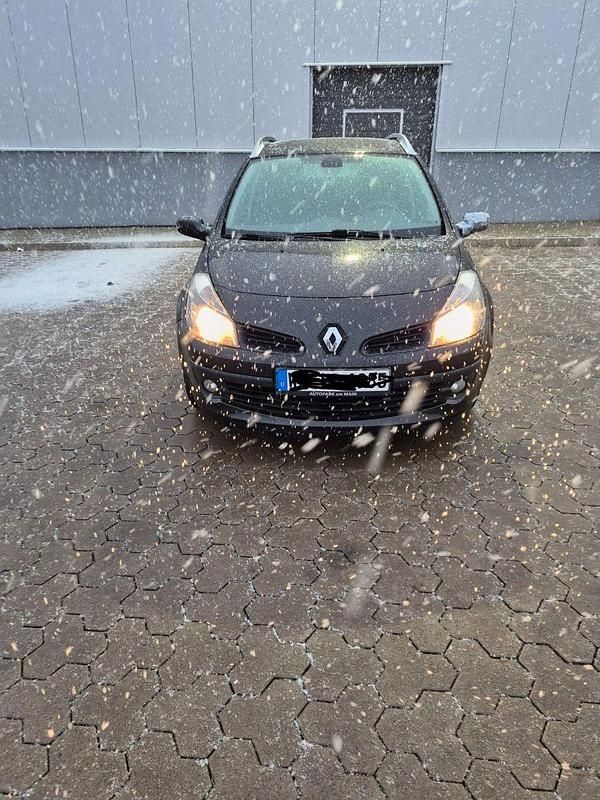 Gebraucht Renault Clio GrandTour 103 PS (75 kW) 2009 Schwarz Kombi