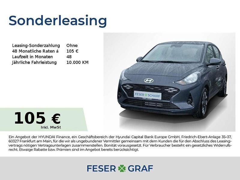 Aurora grey (grau) Neu 2025 Hyundai i10 Trend Kleinwagen | 14.485 € (Guter Preis) - Bild 1/4