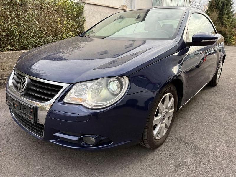 Gebraucht VW Eos 160 PS (117 kW) 2009 Blau Cabrio