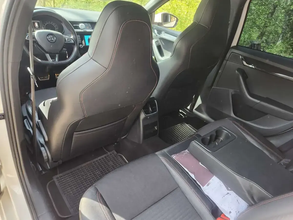 Gebraucht Skoda Octavia RS 184 PS (135 kW) 2014 Weiß Kombi