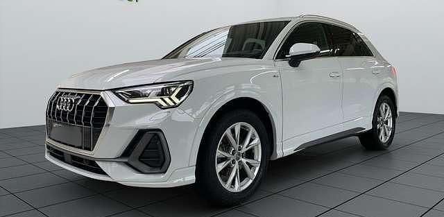 Weiß metallic Gebraucht 2019 Audi Q3 S-Line SUV | 30.810 € (Teuer) - Bild 1/4