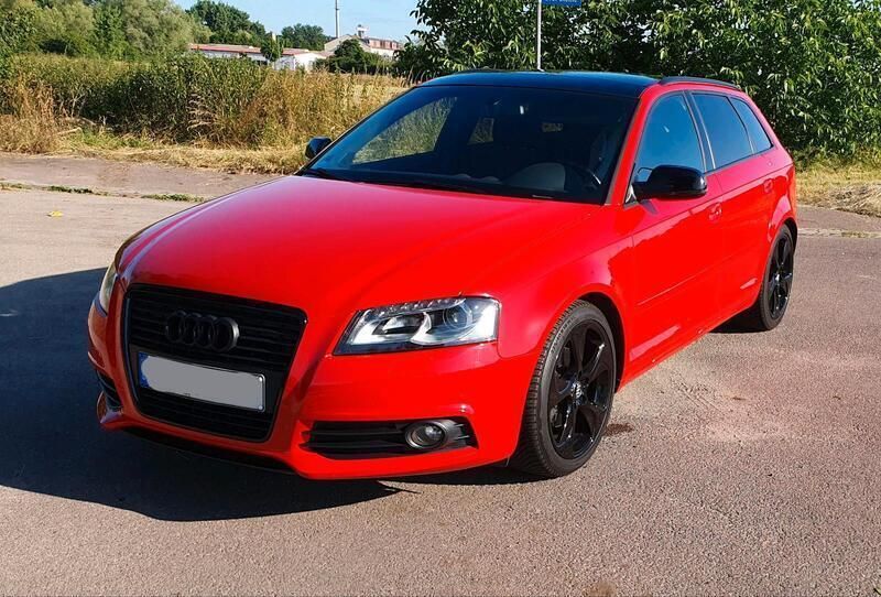 Rot Gebraucht 2012 Audi A3 S-Line Kleinwagen | 7.500 € (Superpreis) - Bild 1/4