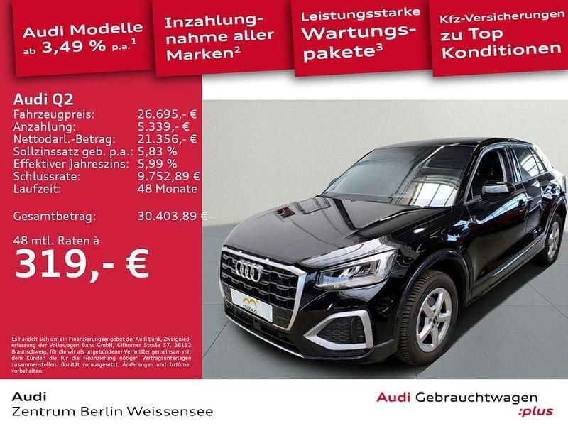 Gebraucht Audi Q2 Advanced Plus 150 PS (110 kW) 2024 Brillantschwarz SUV