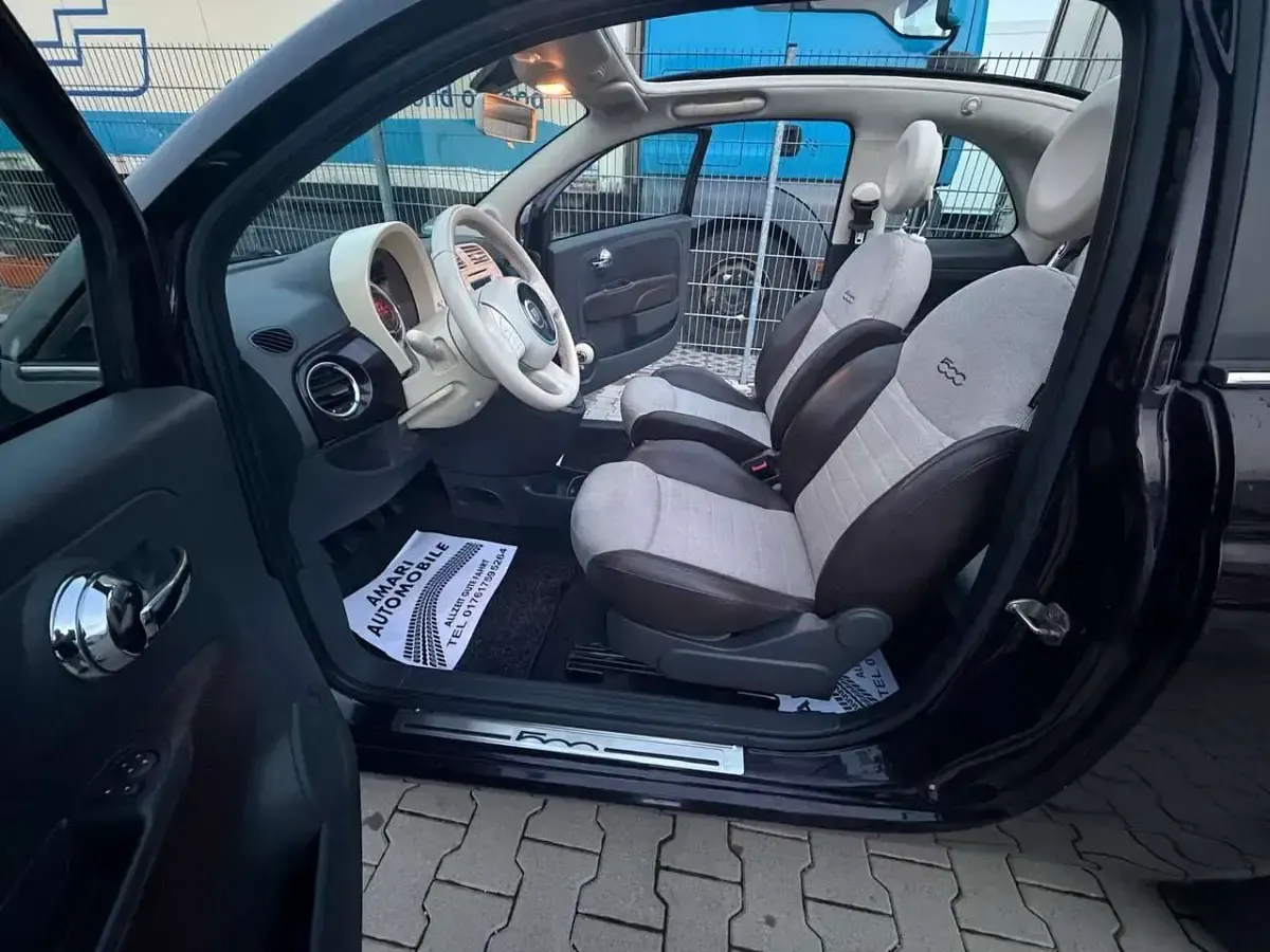Gebraucht Fiat 500 Lounge 86 PS (63 kW) 2013 Violet Cabrio