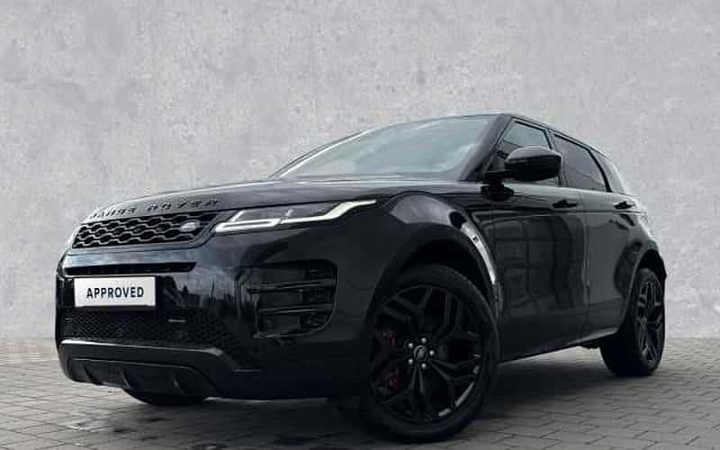 Schwarz Gebraucht 2023 Land Rover Range Rover evoque SE Dynamic SUV | 48.899 € (Teuer) - Bild 1/4