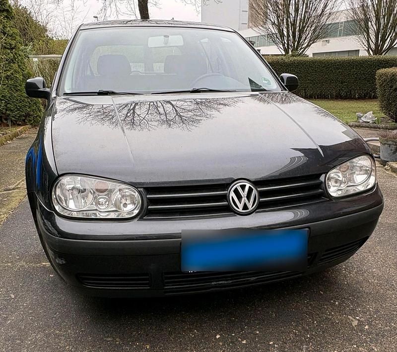 Gebraucht VW Golf IV 2002 Schwarz Kleinwagen