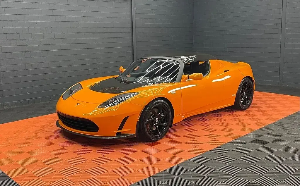 Gebraucht Tesla Roadster 214 kW (292 PS) 2011 Orange Cabrio