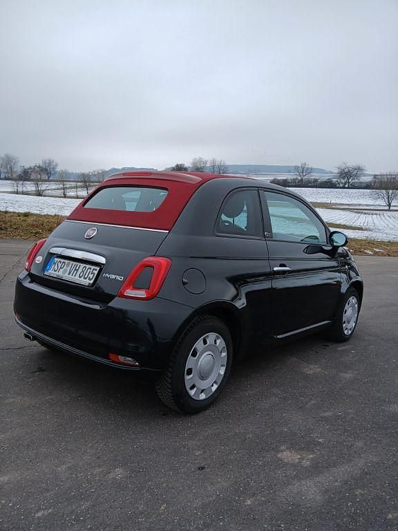 Gebraucht Fiat 500C Lounge 70 PS (51 kW) 2020 Schwarz Cabrio