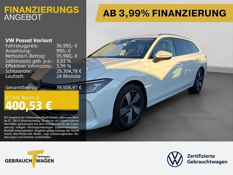 Weiß Gebraucht 2025 VW Passat Business Kombi | 34.980 € (Superpreis) - Bild 1/4