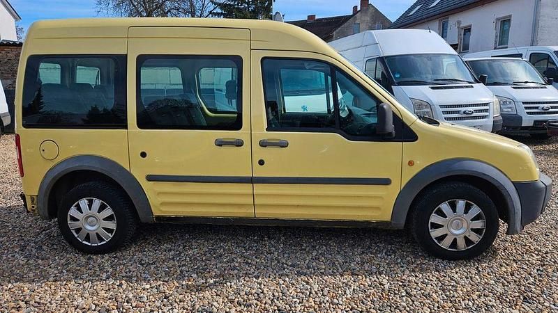 Gebraucht Ford Tourneo Connect 90 PS (66 kW) 2007 Gelb Van / Kleinbus