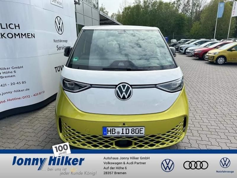 Gebraucht VW ID. Buzz Pro 150 kW (204 PS) 2023 Candyweiß/limonengelb metalli Van / Kleinbus