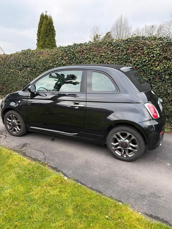 Schwarz Gebraucht 2014 Fiat 500 Sport Cabrio | 6.599 € (Fairer Preis) - Bild 1/4