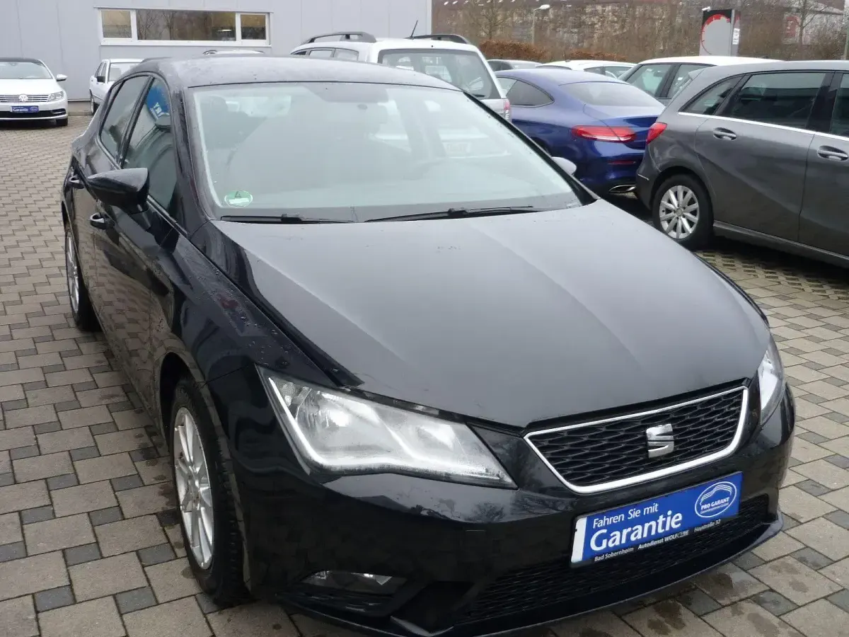 Gebraucht Seat Leon Reference 90 PS (66 kW) 2013 Schwarz Limousine