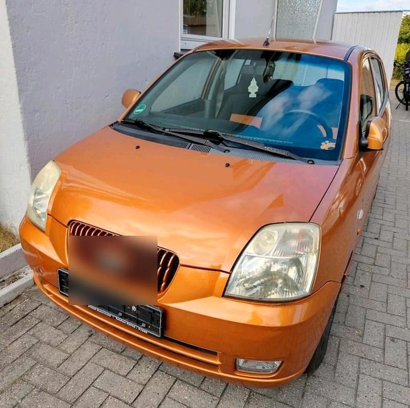 Orange Gebraucht 2004 Kia Picanto 2 Kleinwagen | 1.000 € (Fairer Preis) - Bild 1/4