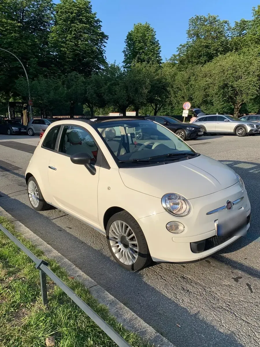 Gebraucht Fiat 500 69 PS (50 kW) 2011 Weiß Cabrio