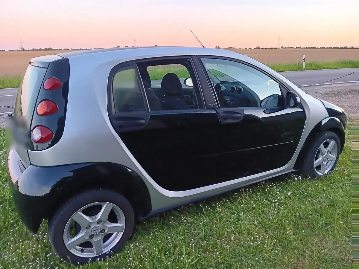 Usata Smart ForFour 95 CV (69 kW) 2006 Nero Utilitaria