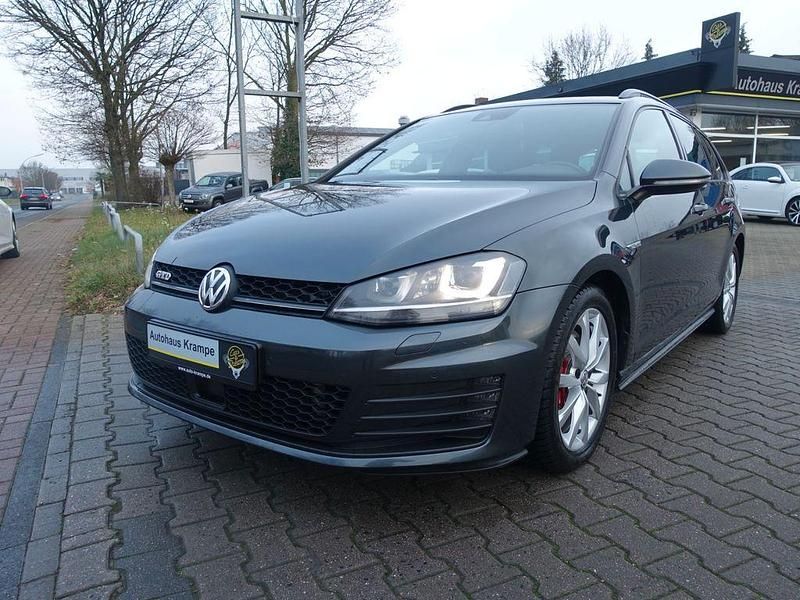 Grau Gebraucht 2016 VW Golf VII GTD Kombi | 16.980 € (Fairer Preis) - Bild 1/4
