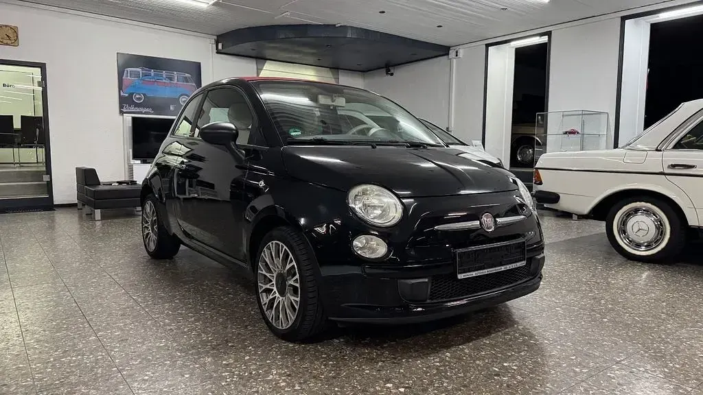 Gebraucht Fiat 500C 69 PS (50 kW) 2011 Schwarz Cabrio