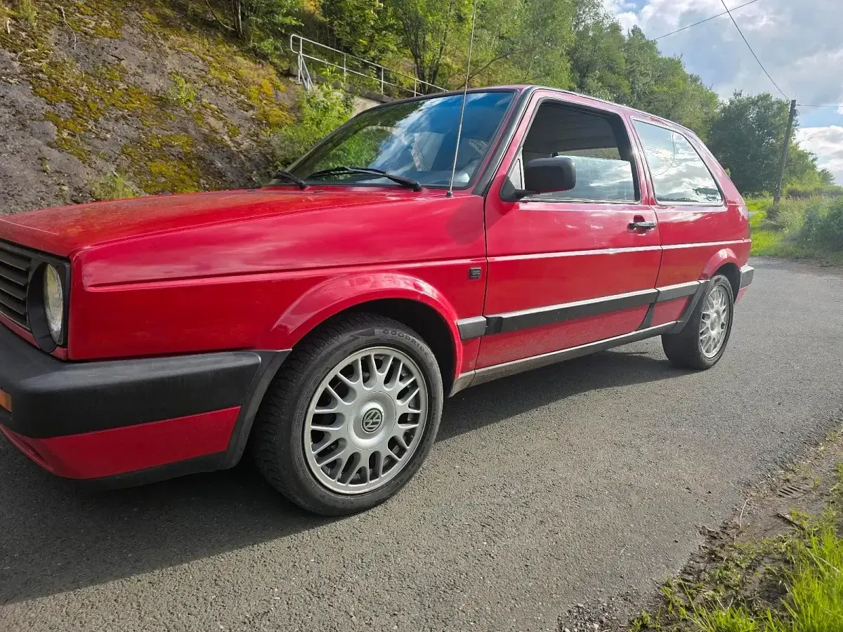 Gebraucht VW Golf II 69 PS (50 kW) 1991 Rot Kleinwagen