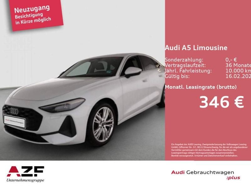 Weiß Gebraucht 2025 Audi A5 Sport Limousine | 42.990 € (Superpreis) - Bild 1/4