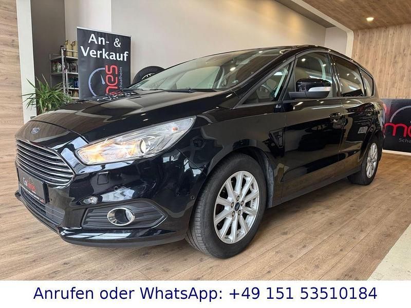 Schwarz Gebraucht 2016 Ford S-MAX Trend Van / Kleinbus | 9.299 € (Superpreis) - Bild 1/4