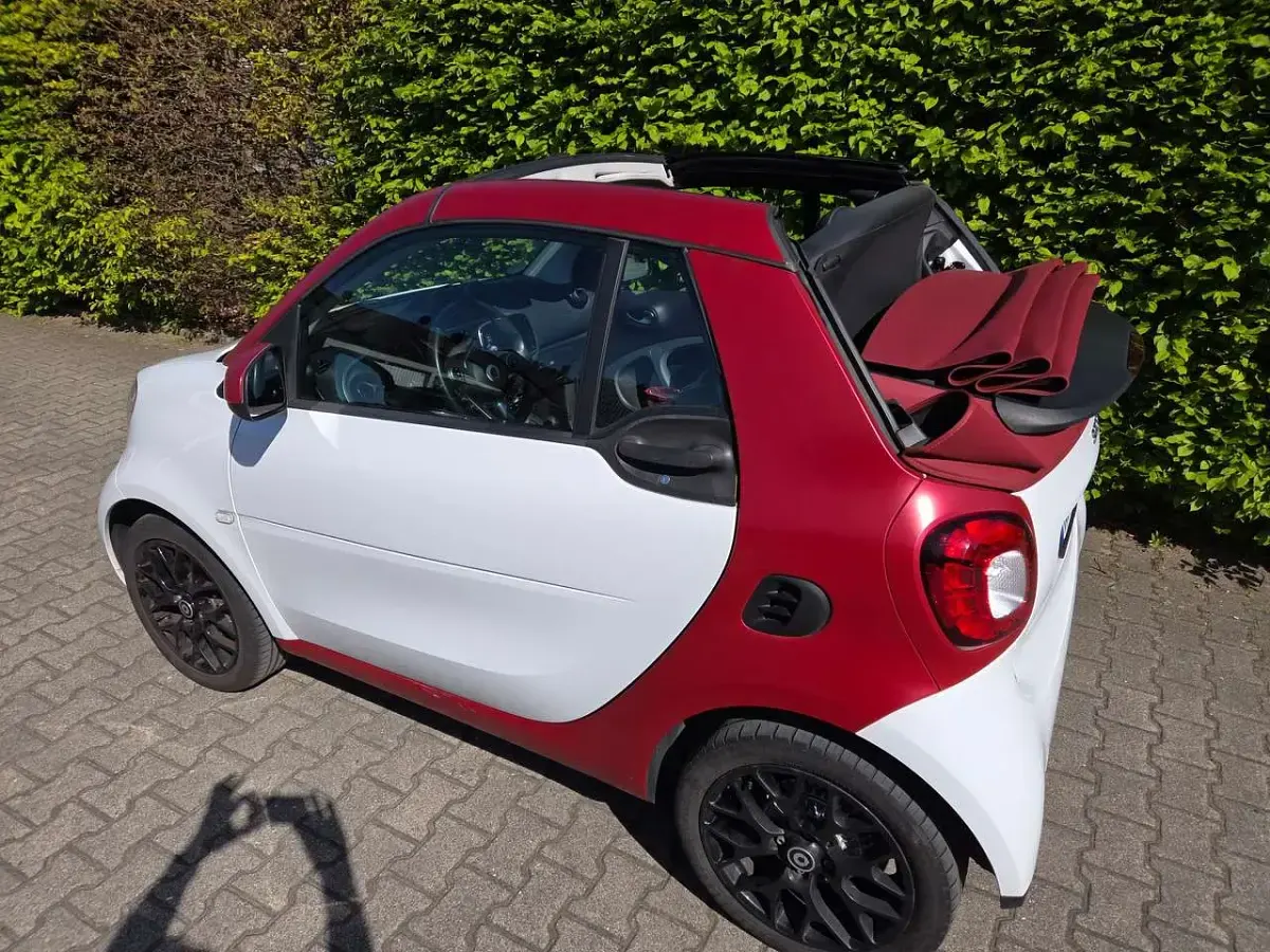 Gebraucht Smart ForTwo Cabrio Prime 90 PS (66 kW) 2017 Weiß Cabrio