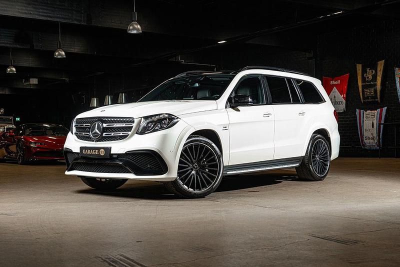 Weiß Gebraucht 2018 Mercedes GLS63 AMG AMG SUV | 62.633 € (Superpreis) - Bild 1/4