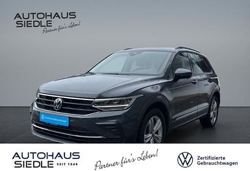 Gebraucht VW Tiguan Allspace Life 150 PS (110 kW) 2022 Silbern SUV