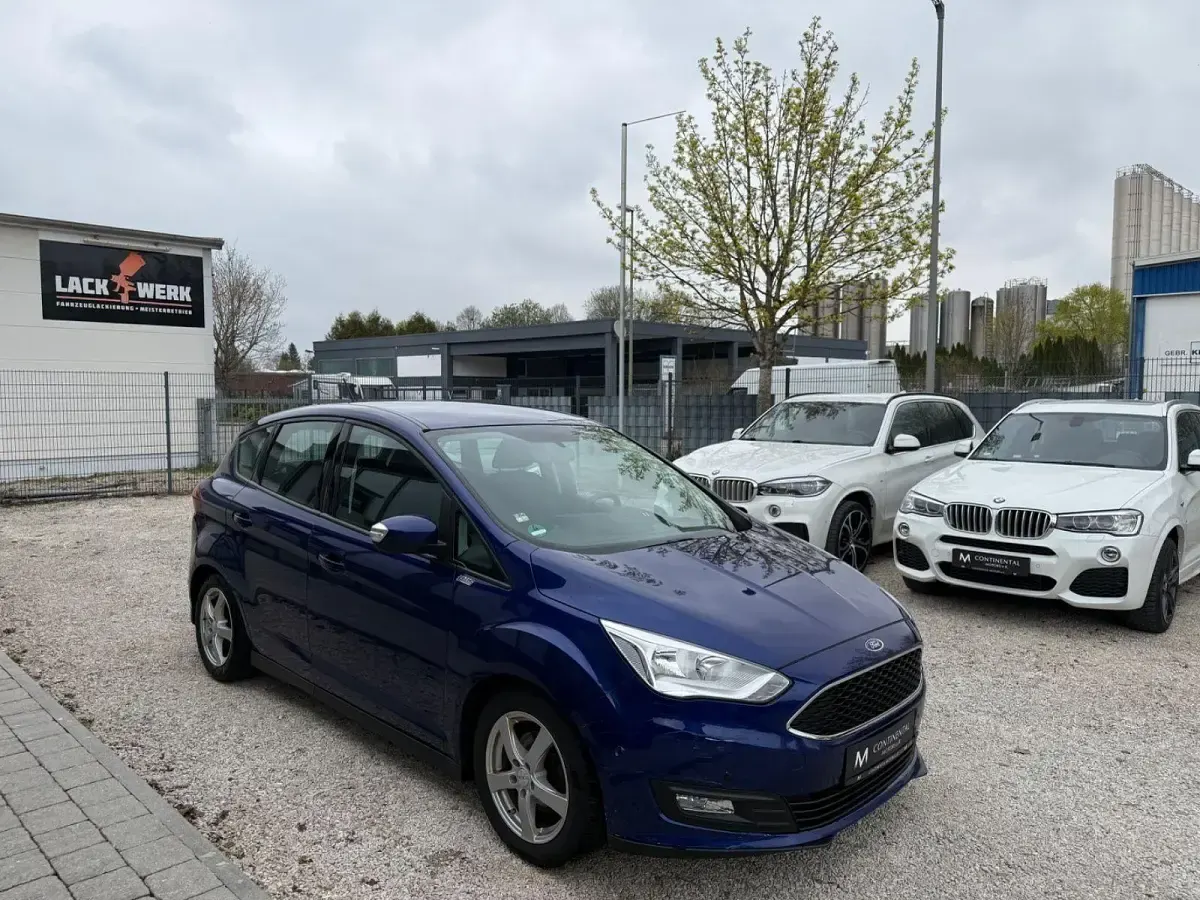 Gebraucht Ford C-MAX Cool & Connect 125 PS (91 kW) 2018 Blau Van / Kleinbus