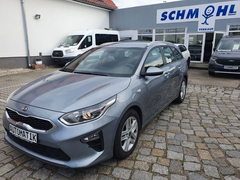 Silber Gebraucht 2021 Kia Ceed Sportswagon Kombi | 18.600 € (Guter Preis) - Bild 1/4