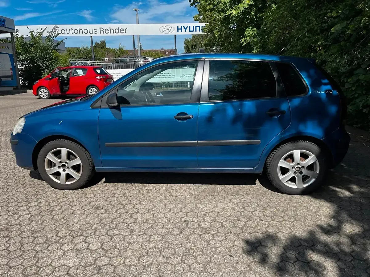 Gebraucht VW Polo Edition 60 PS (44 kW) 2007 Blau Kleinwagen