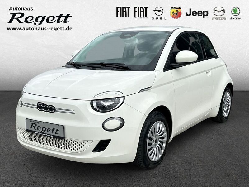 Arktis weiß) (weiss Gebraucht 2021 Fiat 500e Action Kleinwagen | 14.990 € (Etwas zu teuer) - Bild 1/4