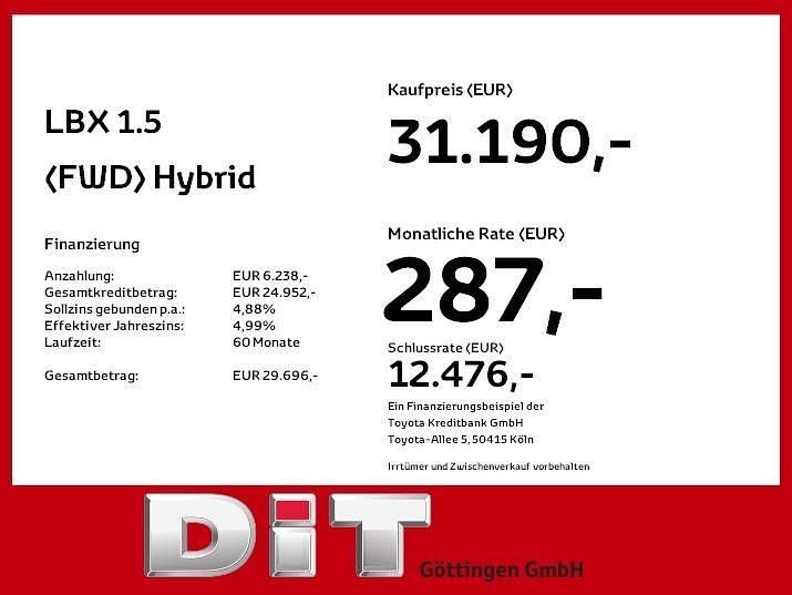 Neu Lexus LBX 136 PS (100 kW) 2025 Grau SUV