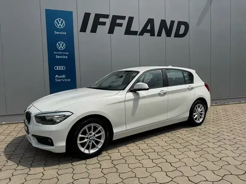 Gebraucht BMW 116 Advantage 116 PS (85 kW) 2018 Weiß Kleinwagen