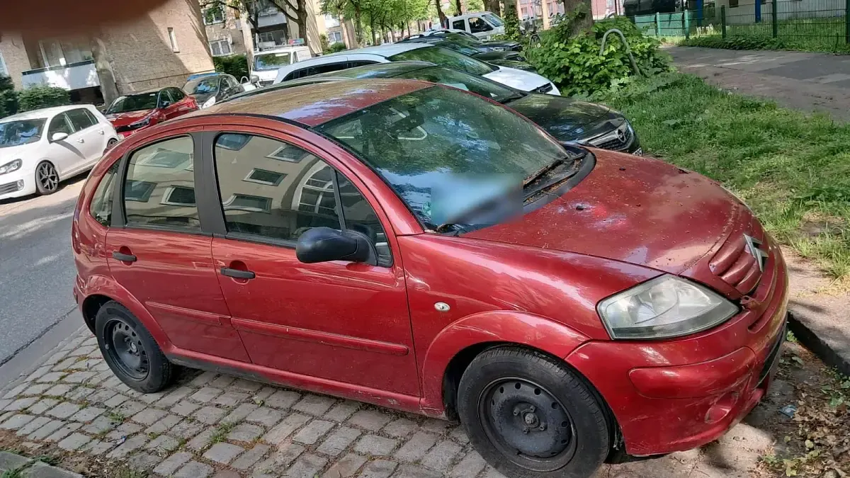 Used Citroën C3 75 HP (55 kW) 2007 Red Hatchback