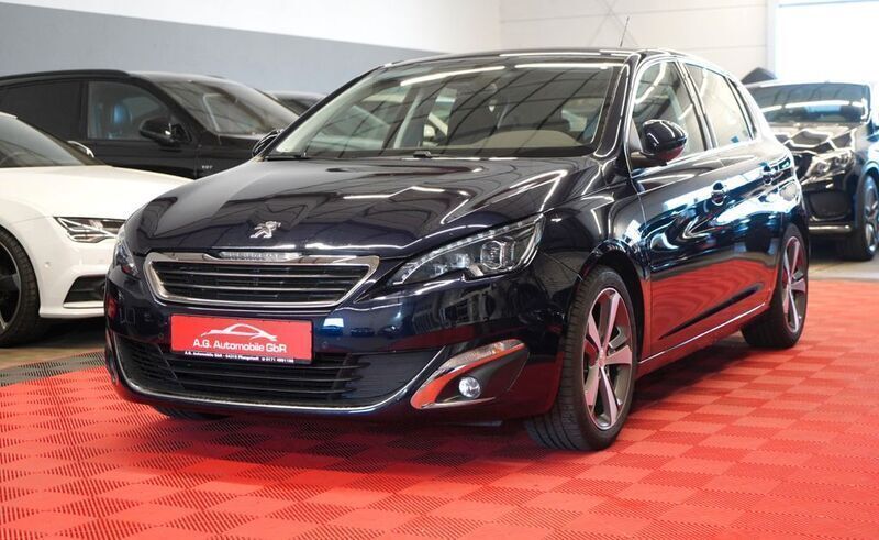 Blau Gebraucht 2014 Peugeot 308 Limousine | 6.950 € (Fairer Preis) - Bild 1/4