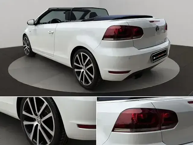 Gebraucht VW Golf Cabriolet Cup 140 PS (102 kW) 2015 Weiß Cabrio