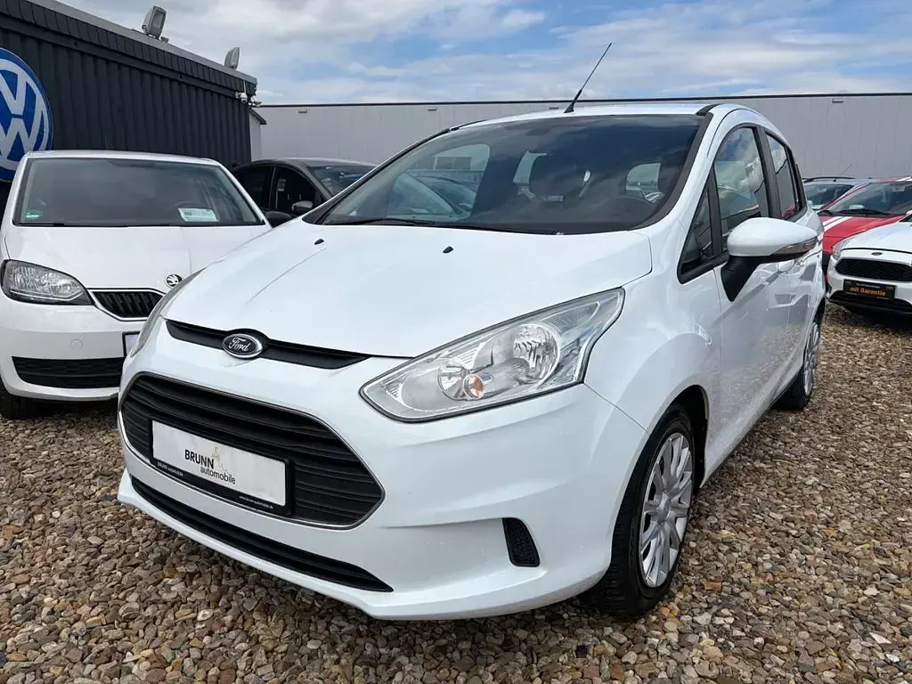 Gebraucht Ford B-MAX Trend 90 PS (66 kW) 2013 Weiß Van / Kleinbus