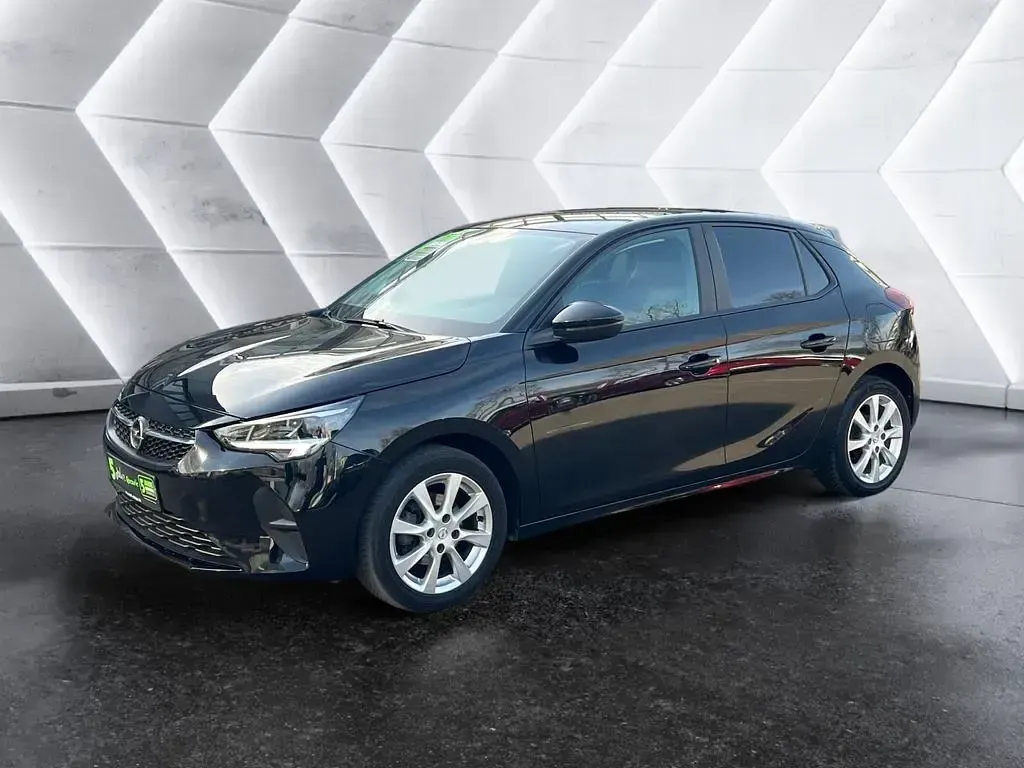 Gebraucht Opel Corsa Edition 75 PS (55 kW) 2022 Diamant schwarz/karbon schwarz Kleinwagen