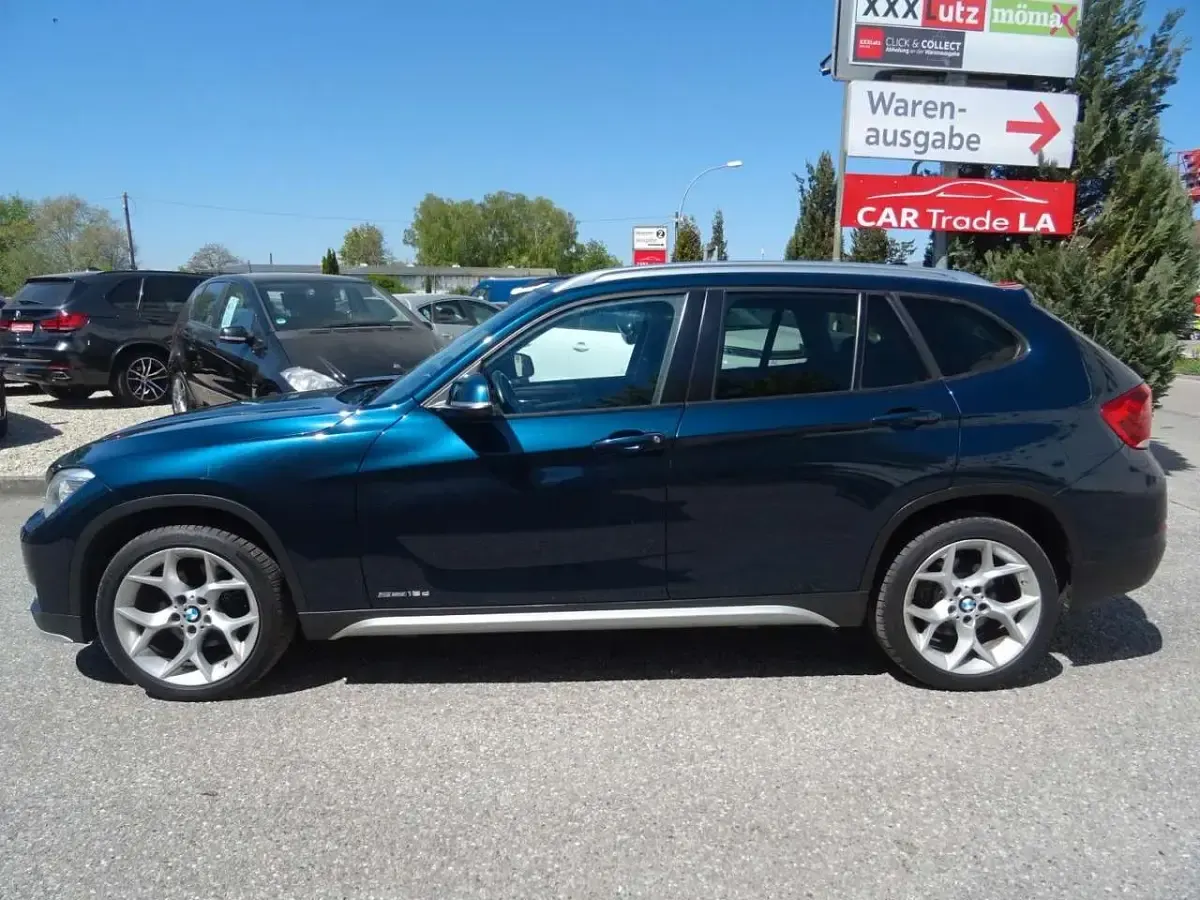 Usado BMW X1 xLine 143 CV (105 kW) 2014 Azul SUV