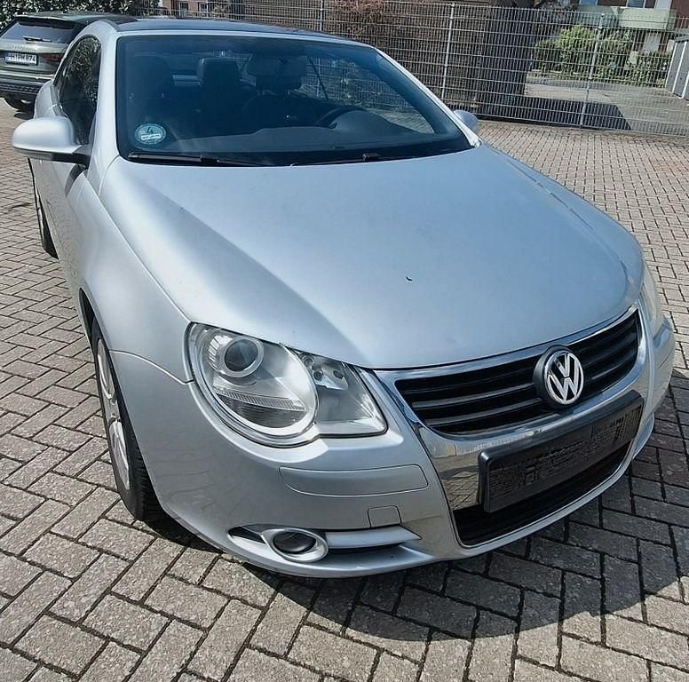 Second-hand VW Eos 160 CP (117 kW) 2009 Argintiu Cabrio