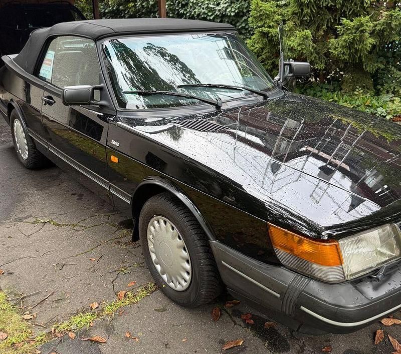 Gebraucht Saab 900 Cabriolet 141 PS (103 kW) 1992 Schwarz Cabrio