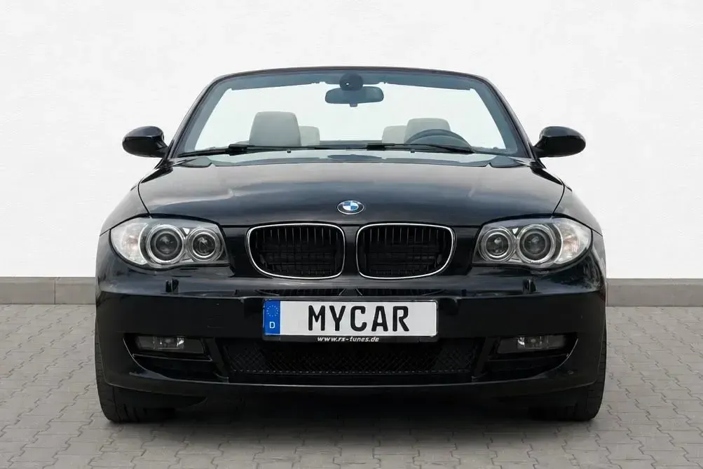 Gebraucht BMW 120 Cabriolet Sport Line 170 PS (125 kW) 2008 Schwarz Cabrio
