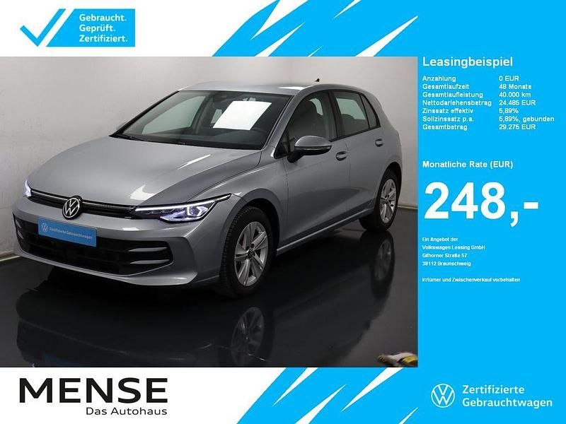 Oyster silver Gebraucht 2024 VW Golf VIII Life Limousine | 24.485 € (Superpreis) - Bild 1/4