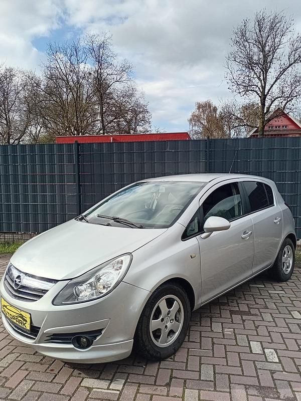 Gebraucht Opel Corsa 80 PS (58 kW) 2009 Silber Kleinwagen
