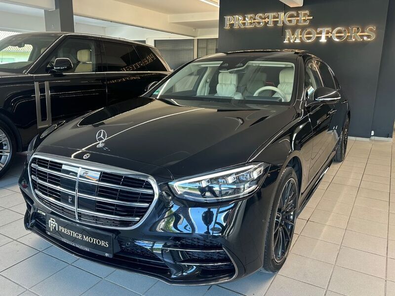 Obsidianschwarz metalliclack Gebraucht 2023 Mercedes S400 AMG Limousine | 99.900 € - Bild 1/4