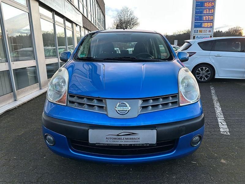 Gebraucht Nissan Note Acenta 88 PS (64 kW) 2007 Blau Kleinwagen