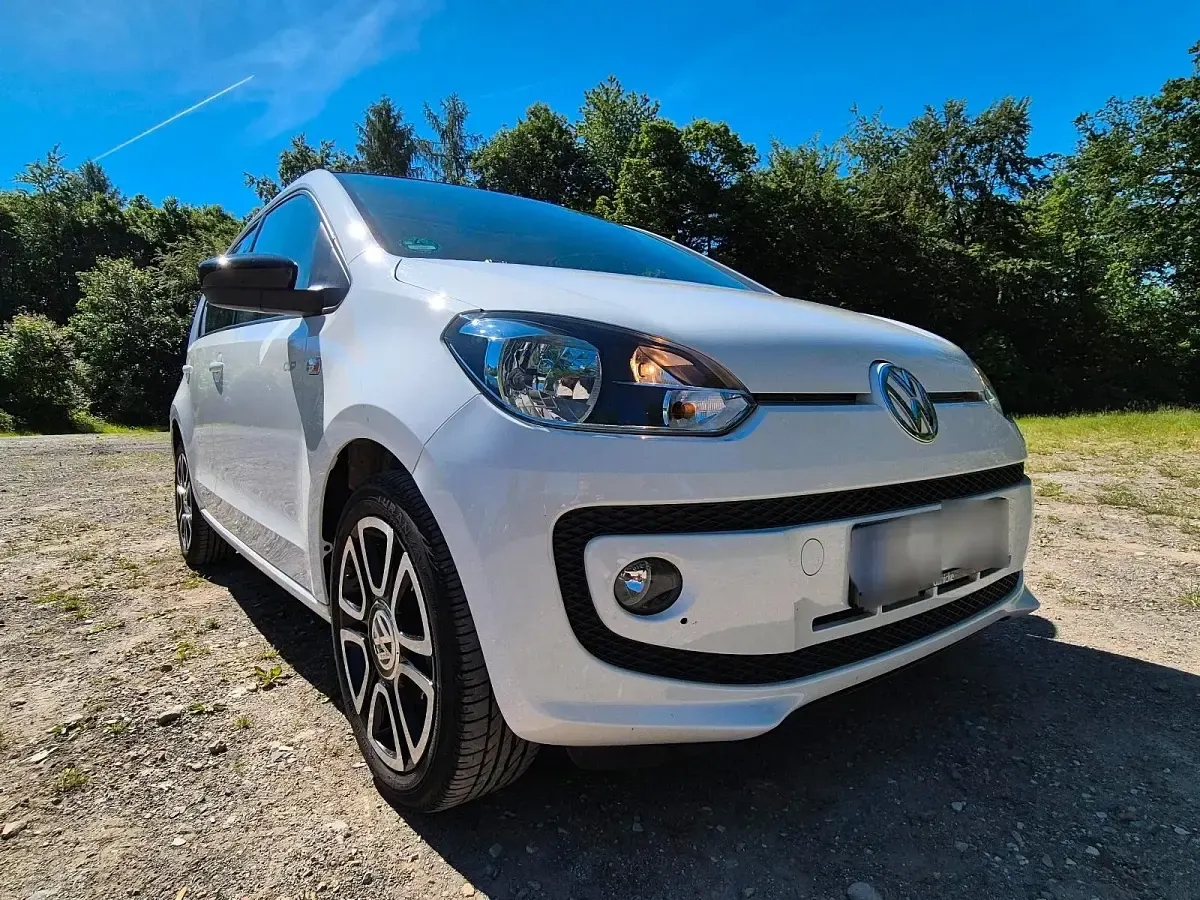 Gebraucht VW up! 60 PS (44 kW) 2014 Weiß Kleinwagen